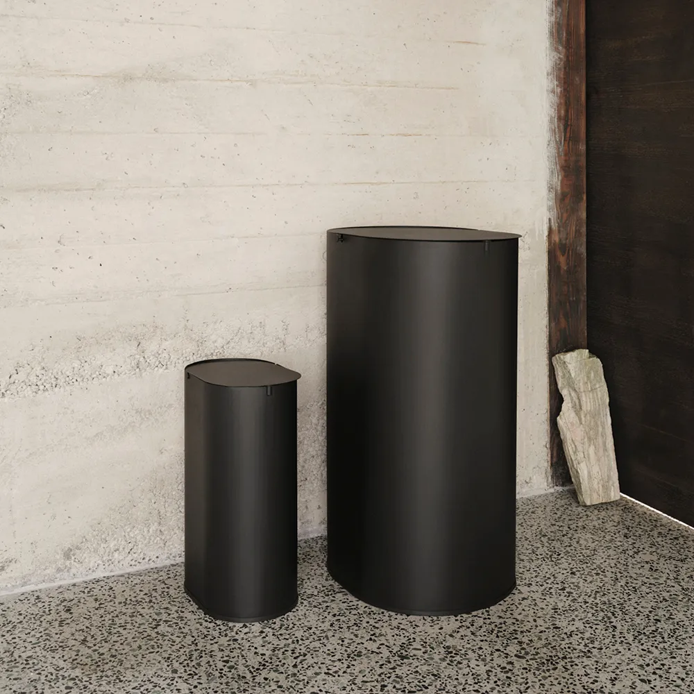 Enkel Soptunna - Small - Black