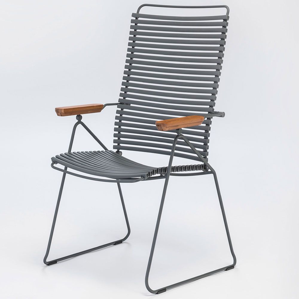 Houe, Click positionsstol mörkgrå