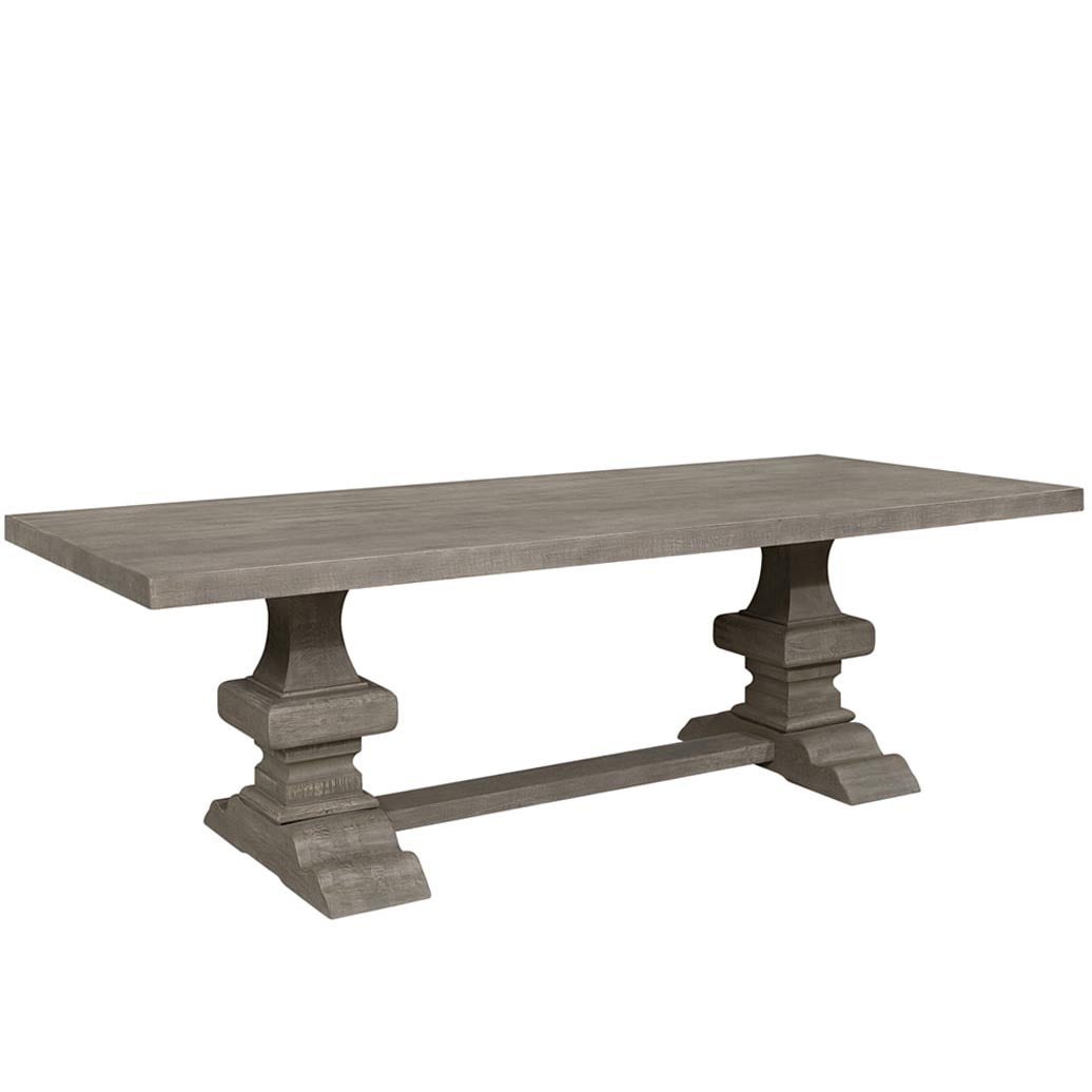 Artwood, Matbord Paris 100X275-365 Cm Pebbles Grey