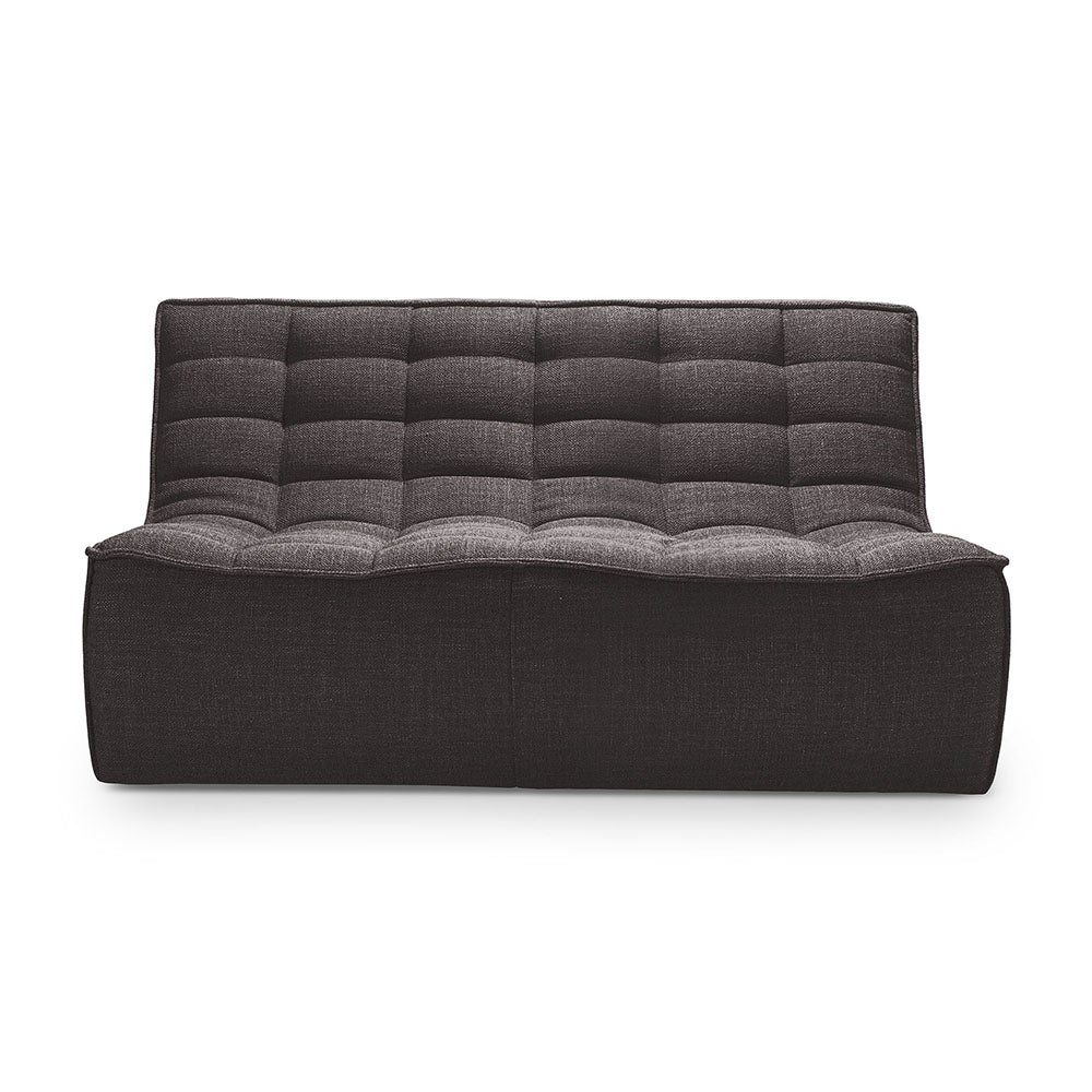 N701 2-sits soffa Dark Grey