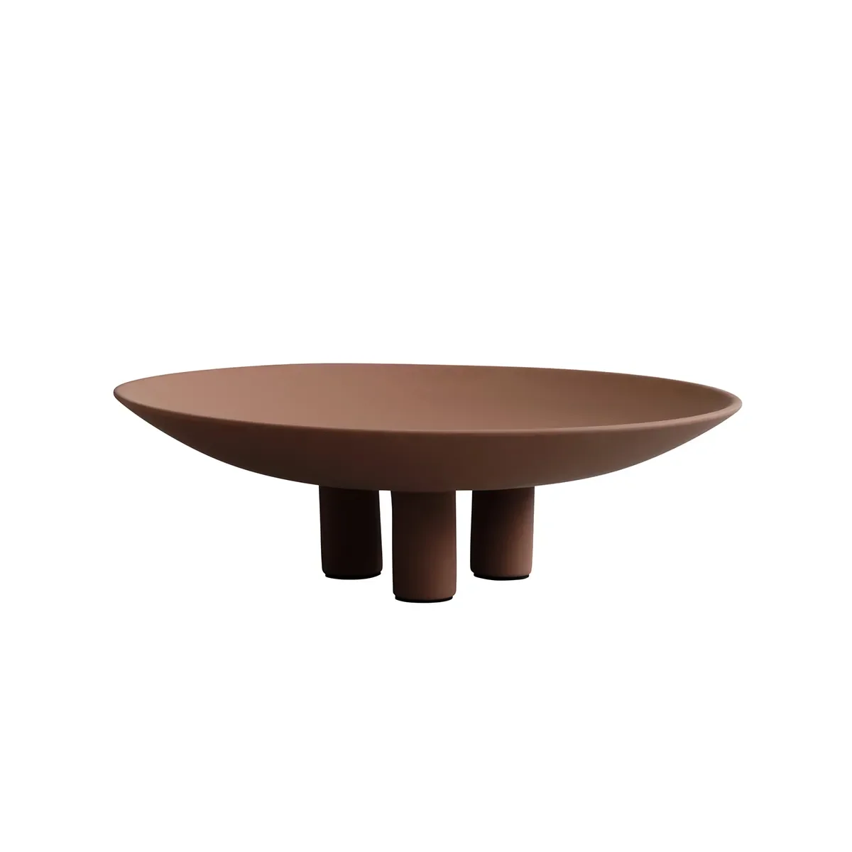 101 Copenhagen, Handmålad dekorationsfat Duck Big Almond Ø 45 cm