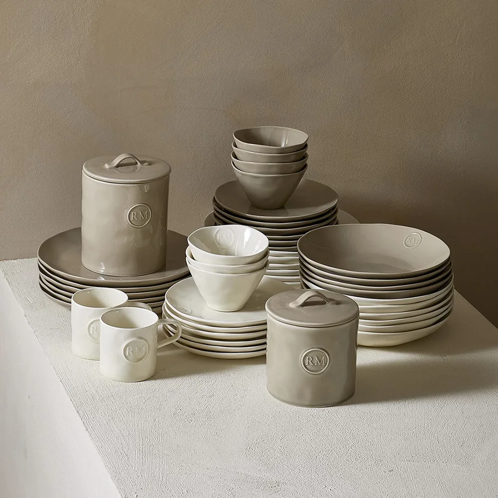 Portofino Pasta Tallrik vit