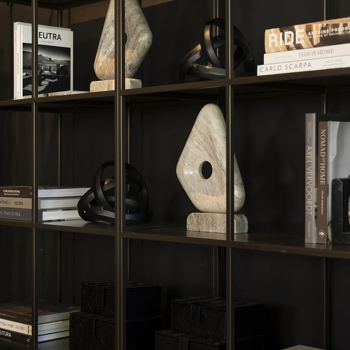 Stor Metallhylla Cedes Anodic brown