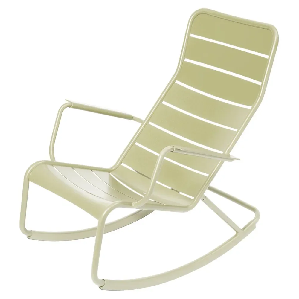 fermob, luxembourg gungstol willow green