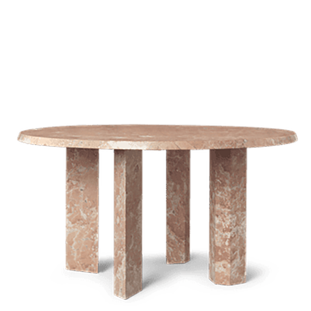 Produktfoto för Ferm Living - Taula Coffee Table - Soffbord - Rose - Ø: 67 x H: 35 cm