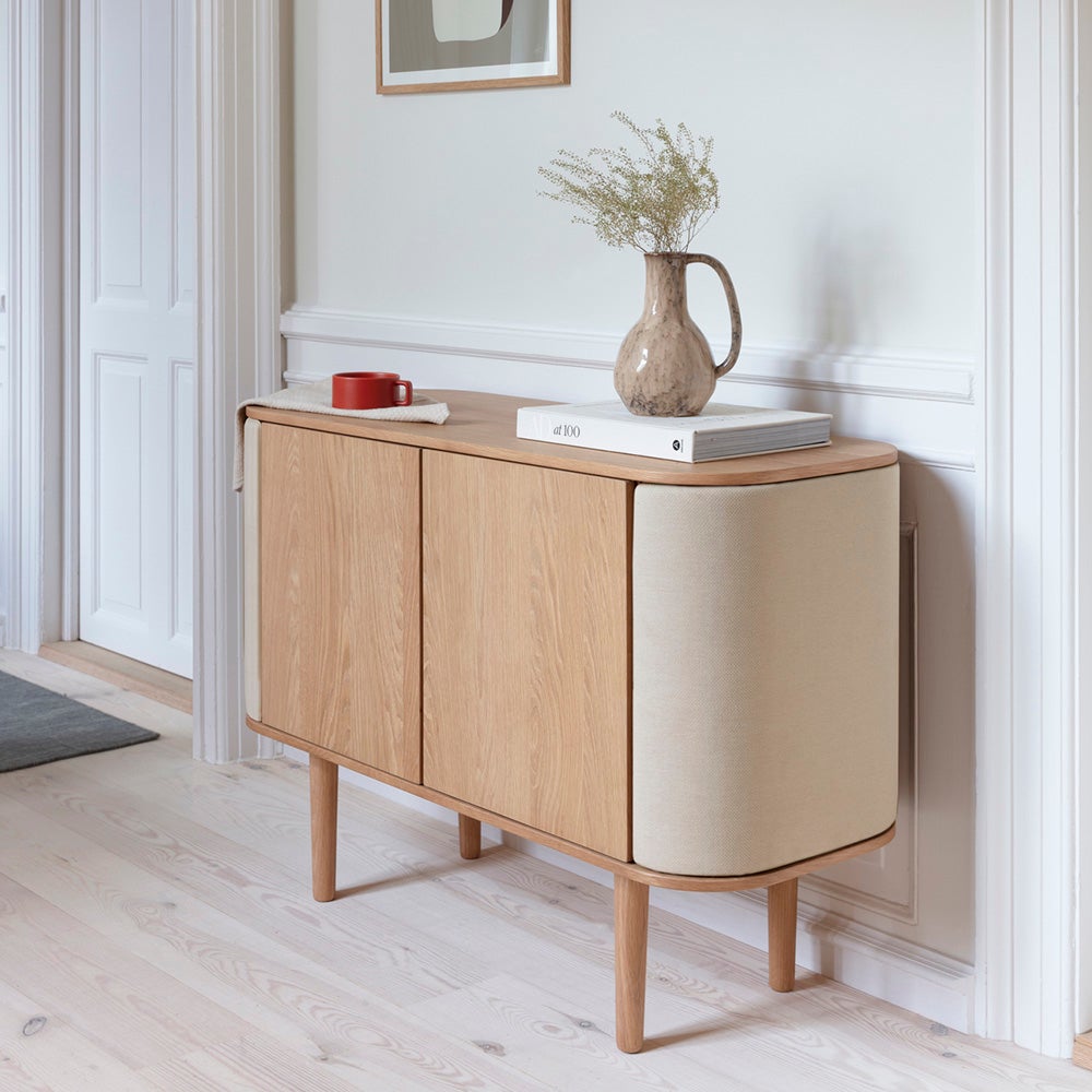 Treasures 2-dörrars skåp Ek/White sands