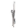 Spaghetti solstol vit aluminium 