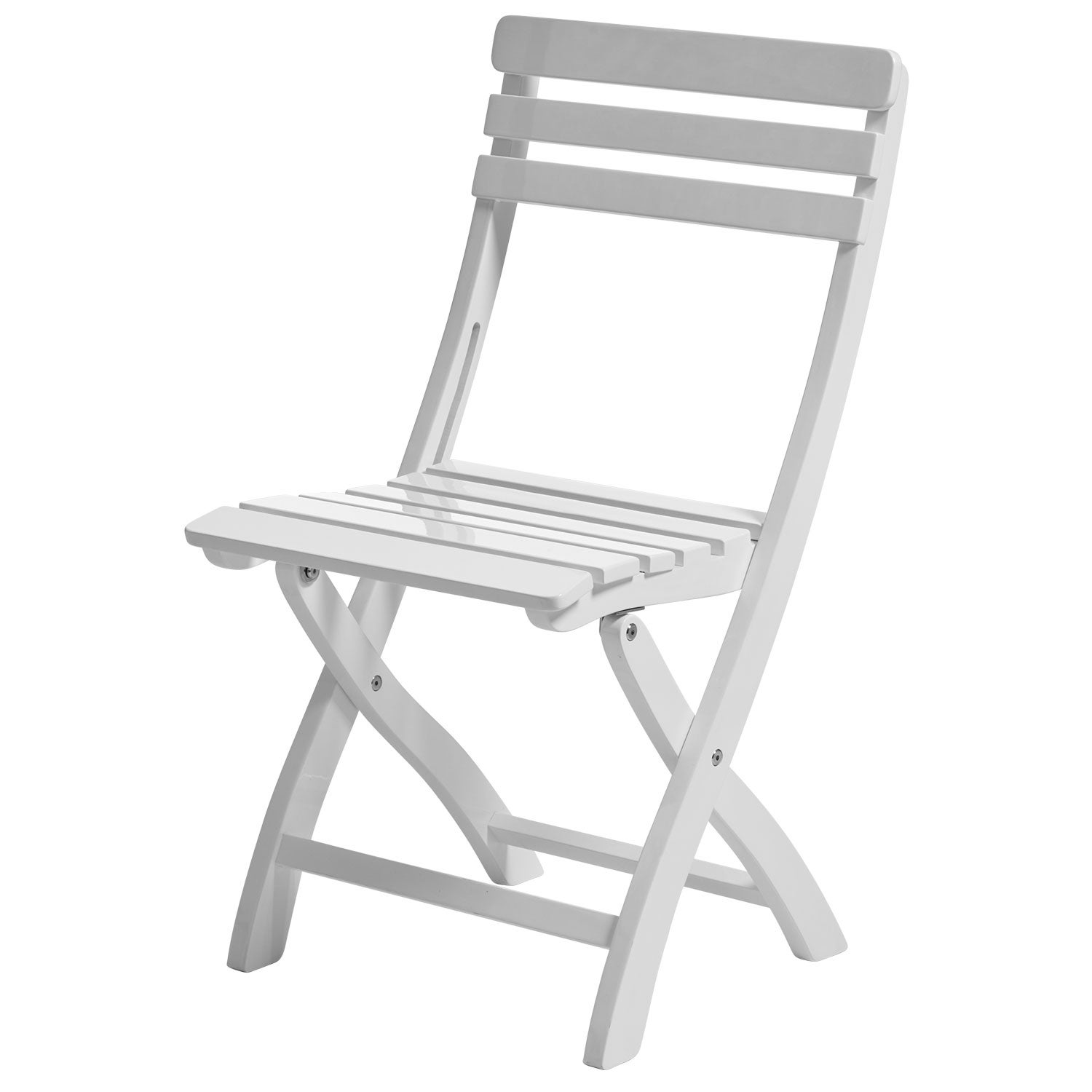 Clarish fällbar stol vit 