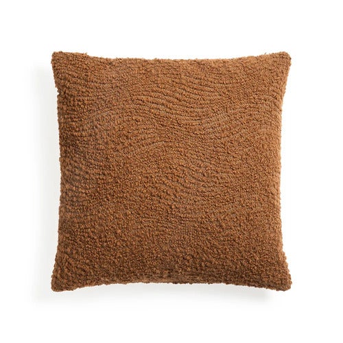 Kuddfodral Wave 50x50 cm Cinnamon