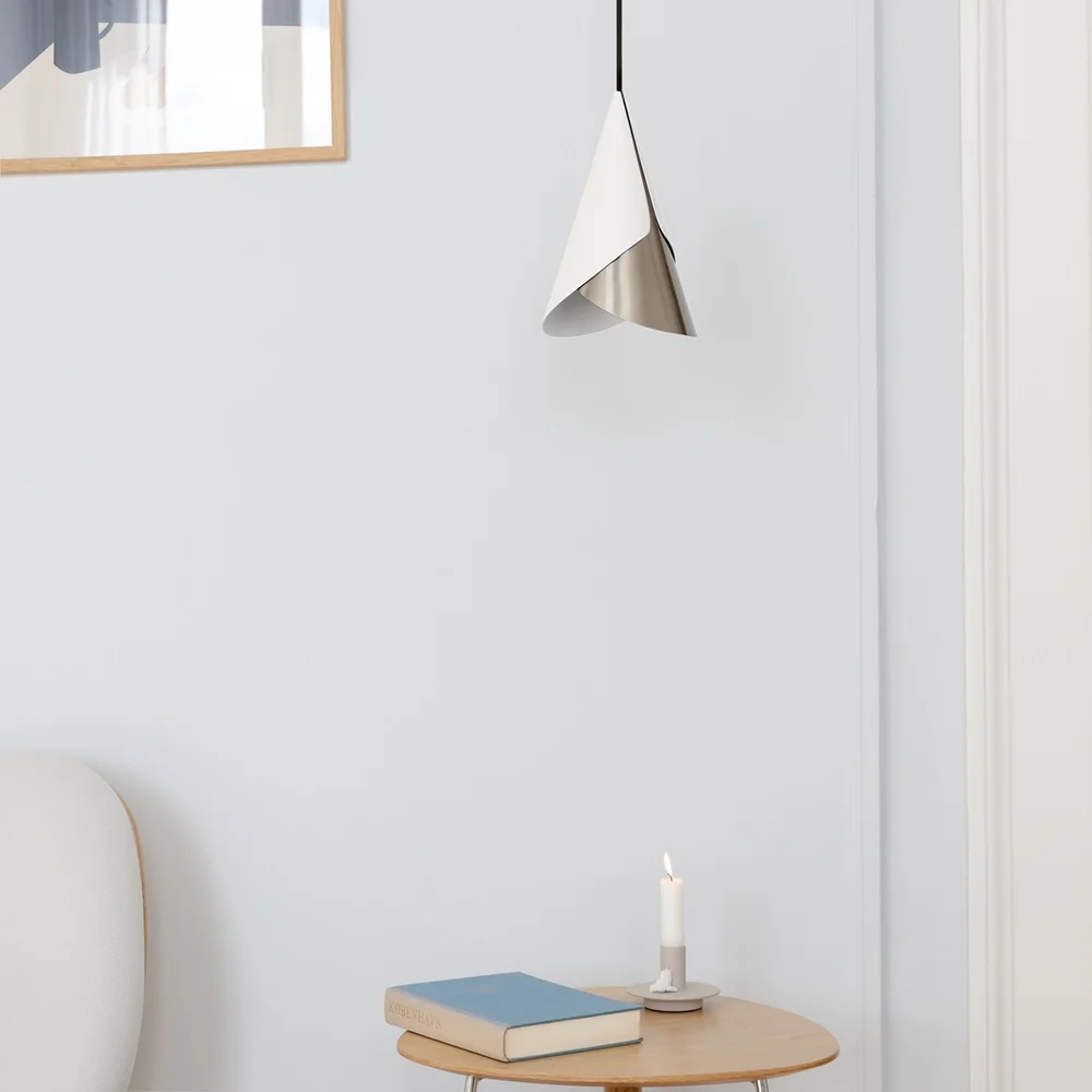 Cornet Lampskärm White/Steel