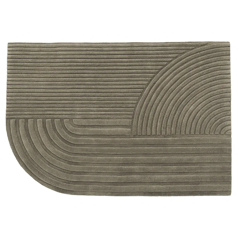 Relevo matta 170 x 240 cm - Taupe