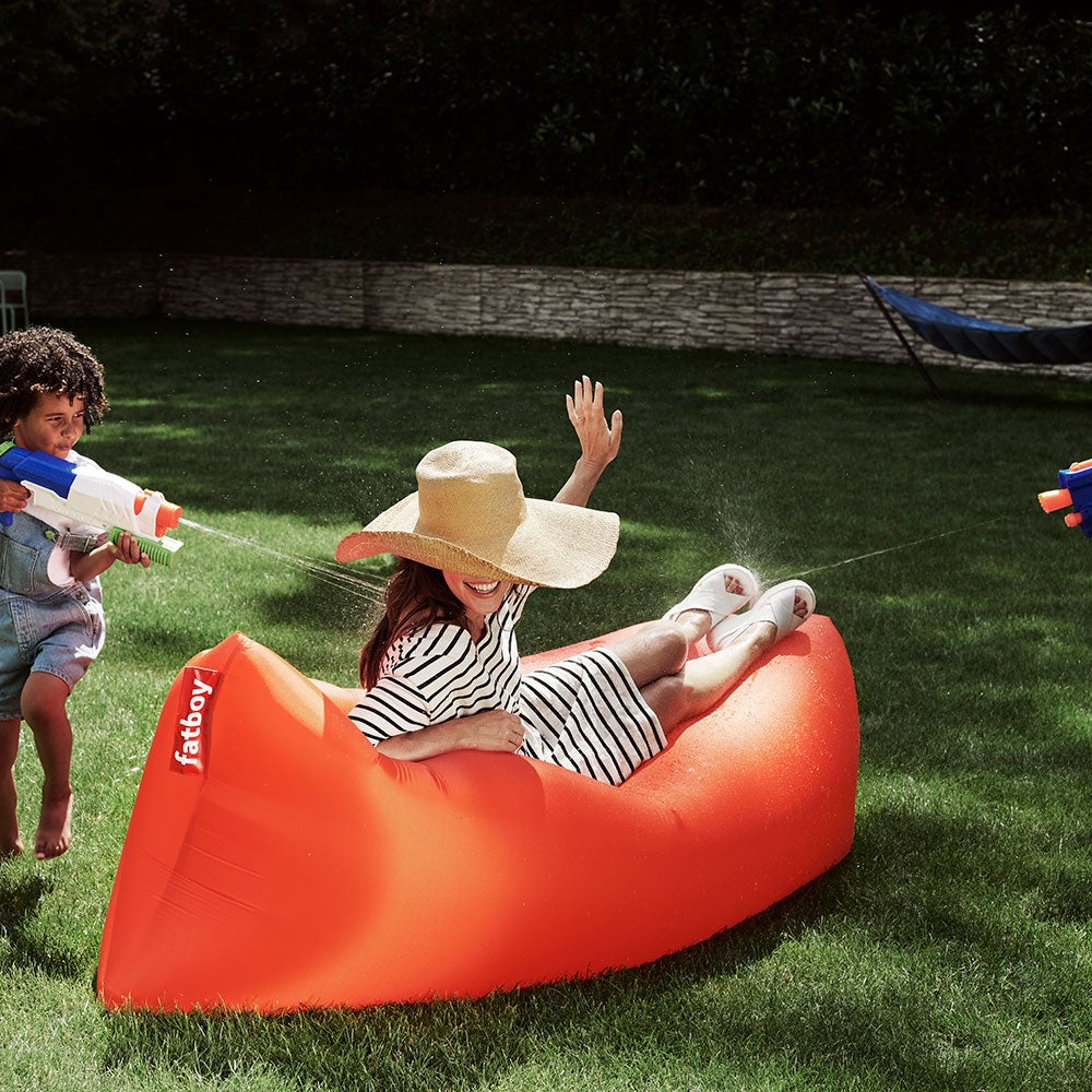 Lamzac 3.0 uppblåsbar divan red 