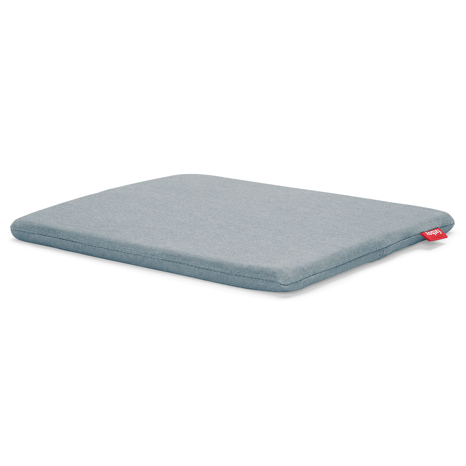 Concrete seat pillow recycled storm blue