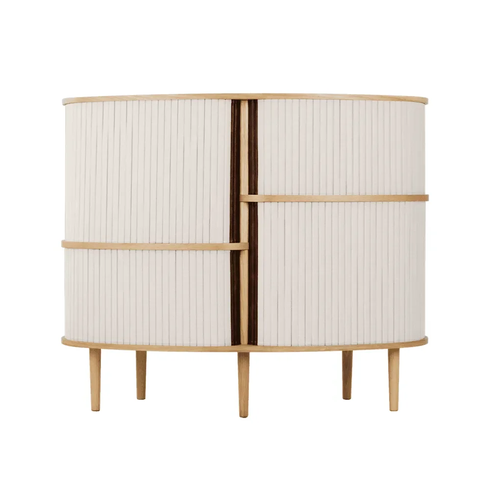 Audacious Highboard Skåp Ek/White Sands