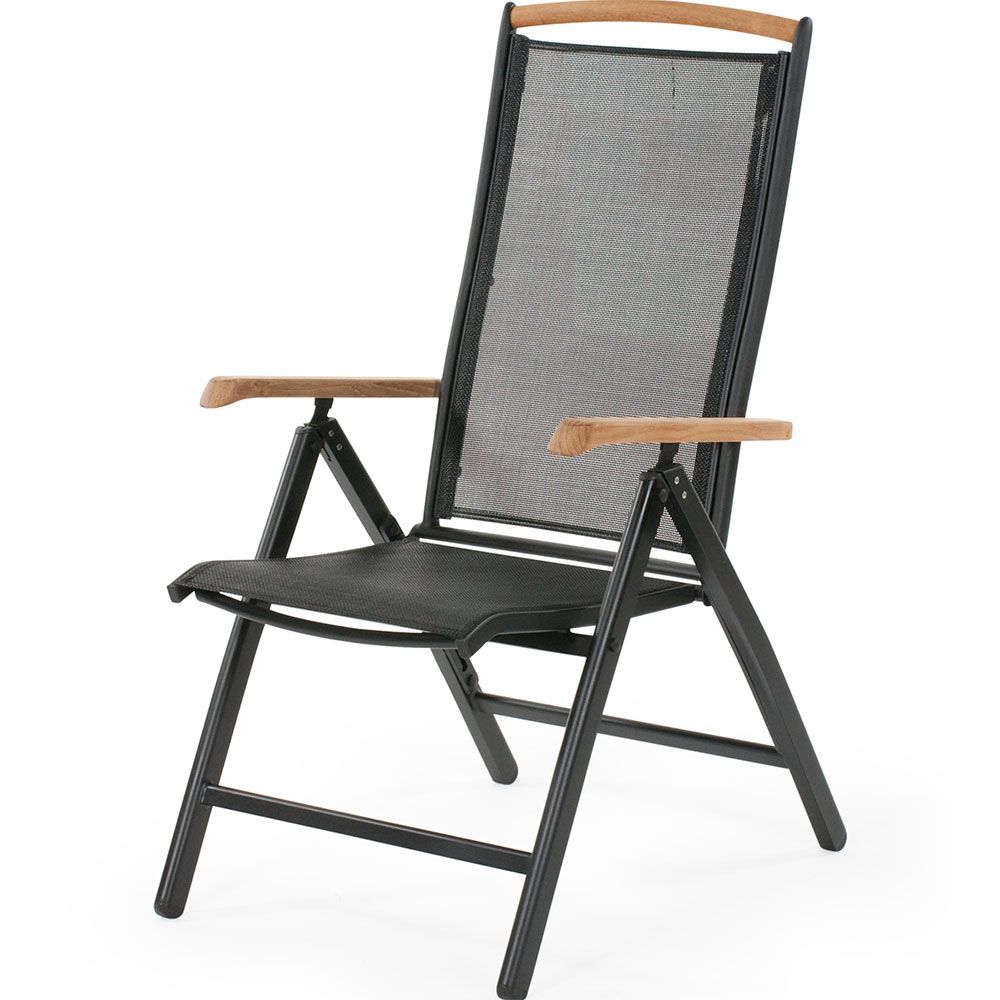 Andy Positionsfåtölj Svart/Svart 