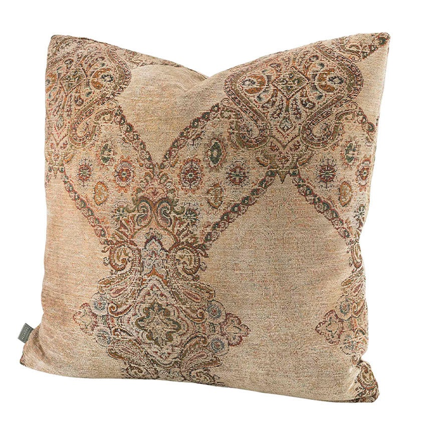 Miralago Paisley Plain kuddfodral 50x50 cm Beige