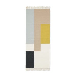 Kelim Matta 70x180 cm- Squares