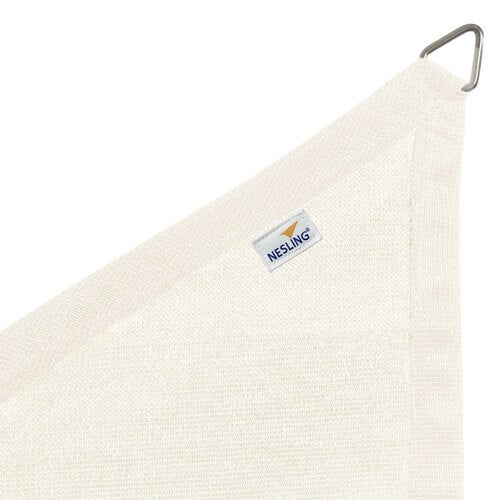 Coolfit solsegel triangulärt 90° 400x570cm off-white