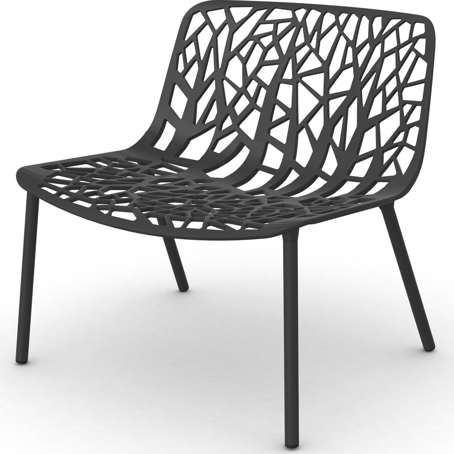 fast, forest loungefåtölj dark blue