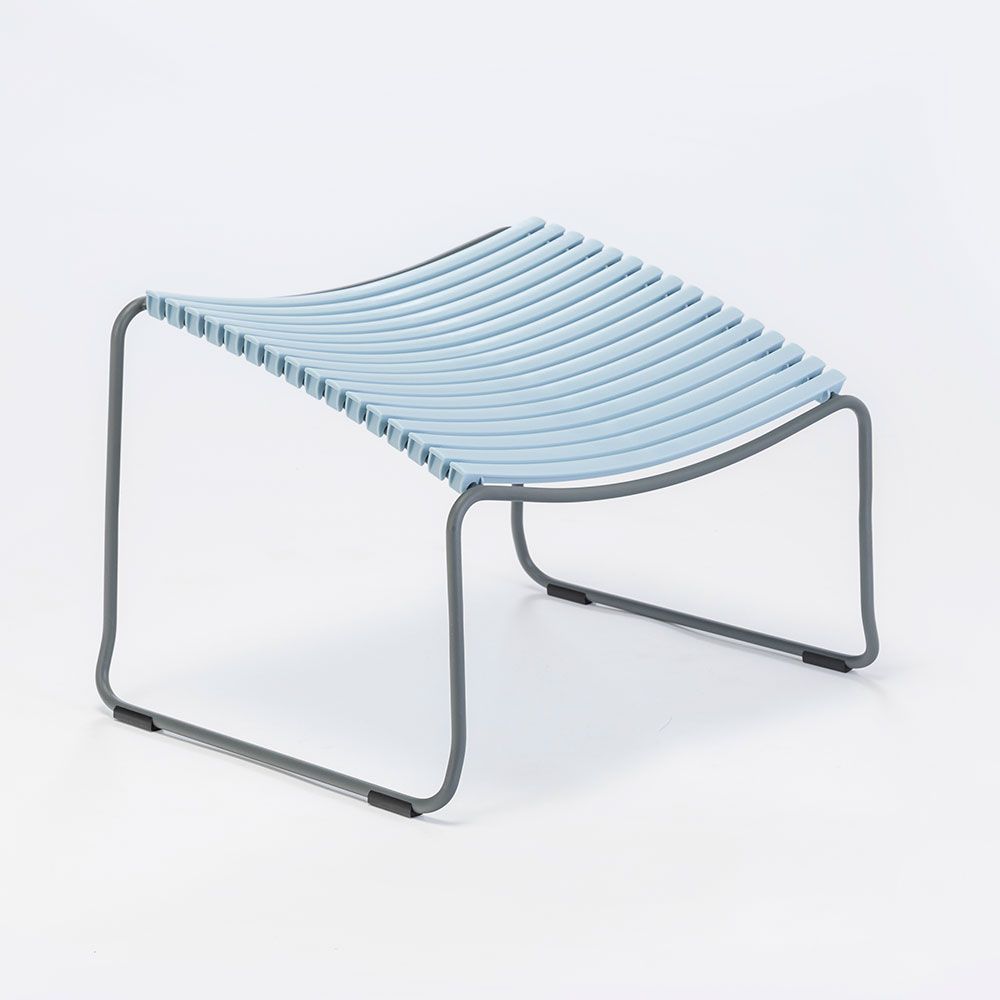 houe, click fotpall ljusblå