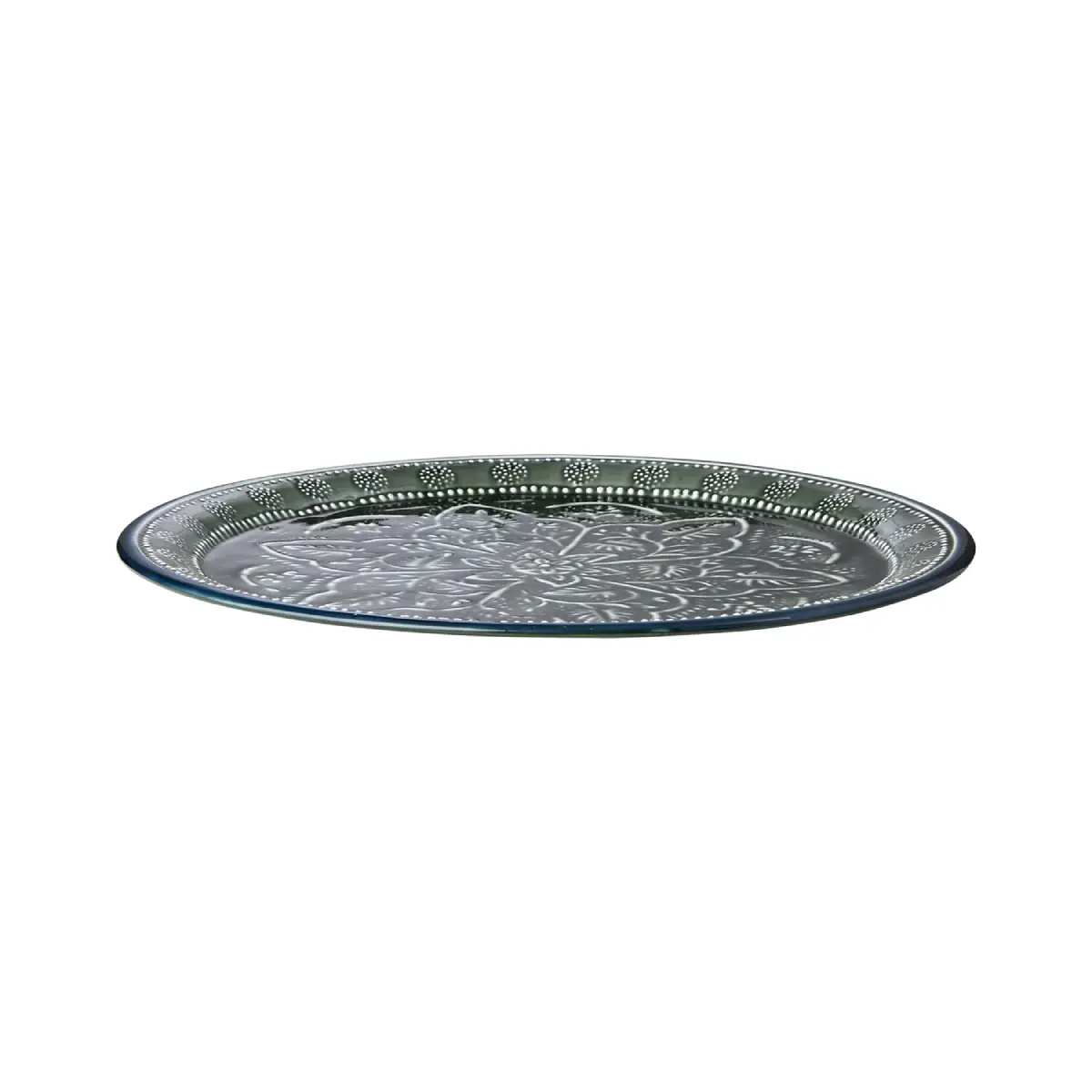 ELDORADO Bricka grön Ø47xH2,5 cm
