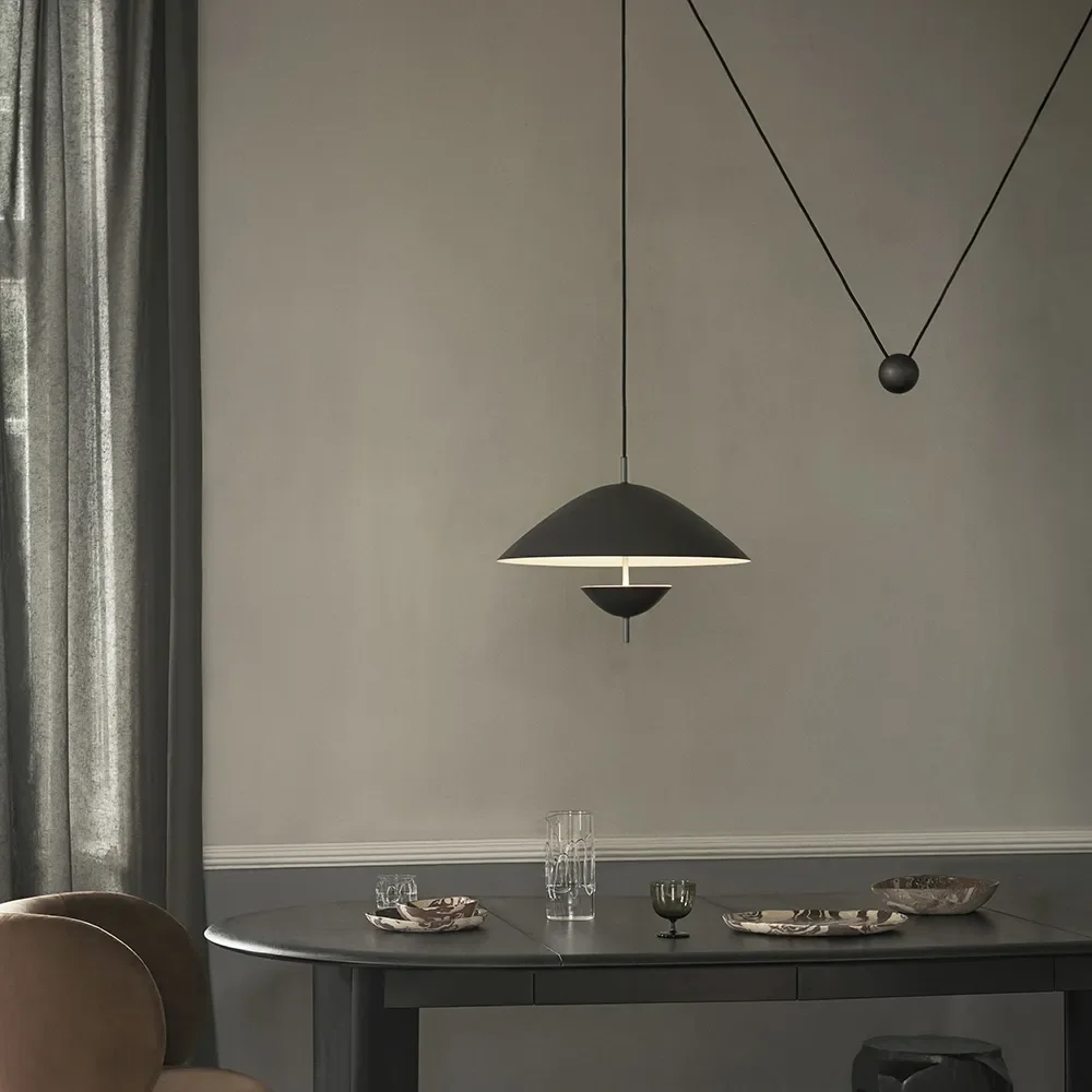 Lod Pendel Blackened Iron