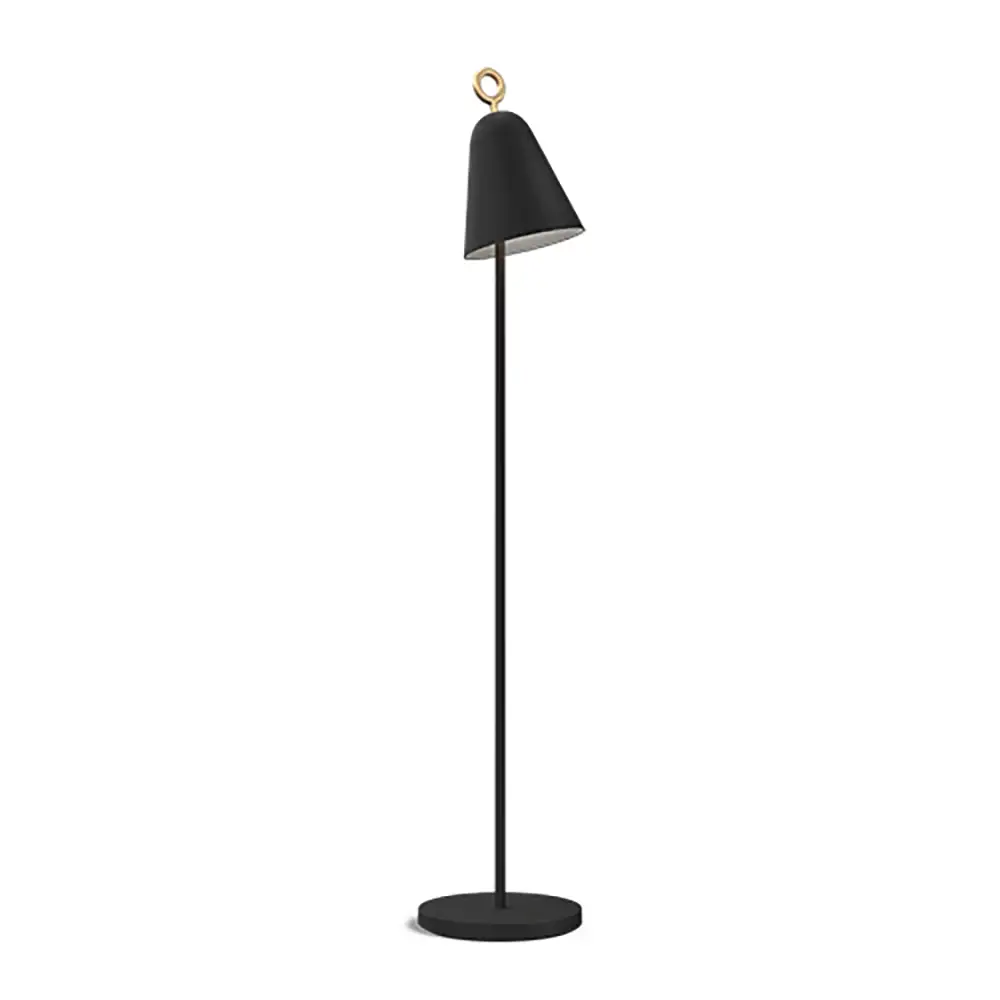 Bella golvlampa mattsvart E14