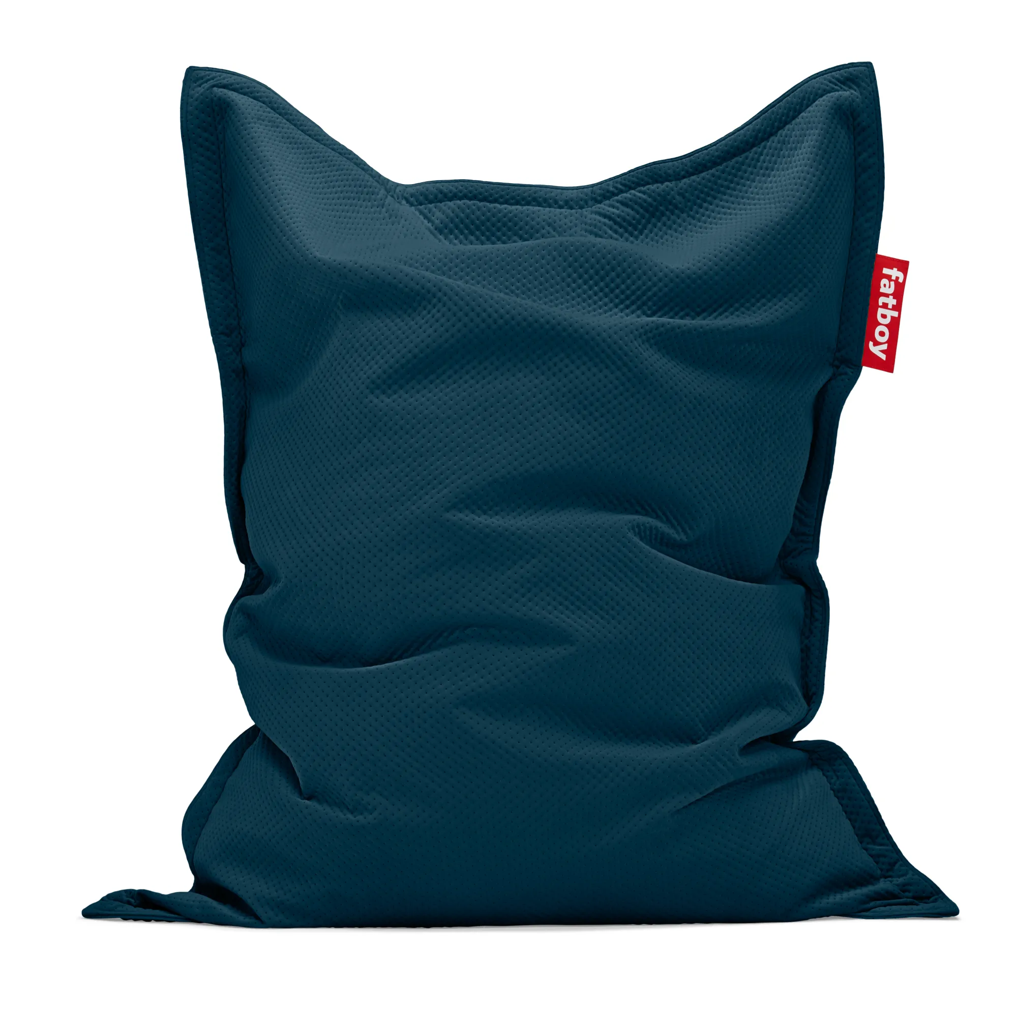 fatboy, recycled original slim royal sittsäck velvet deep sea