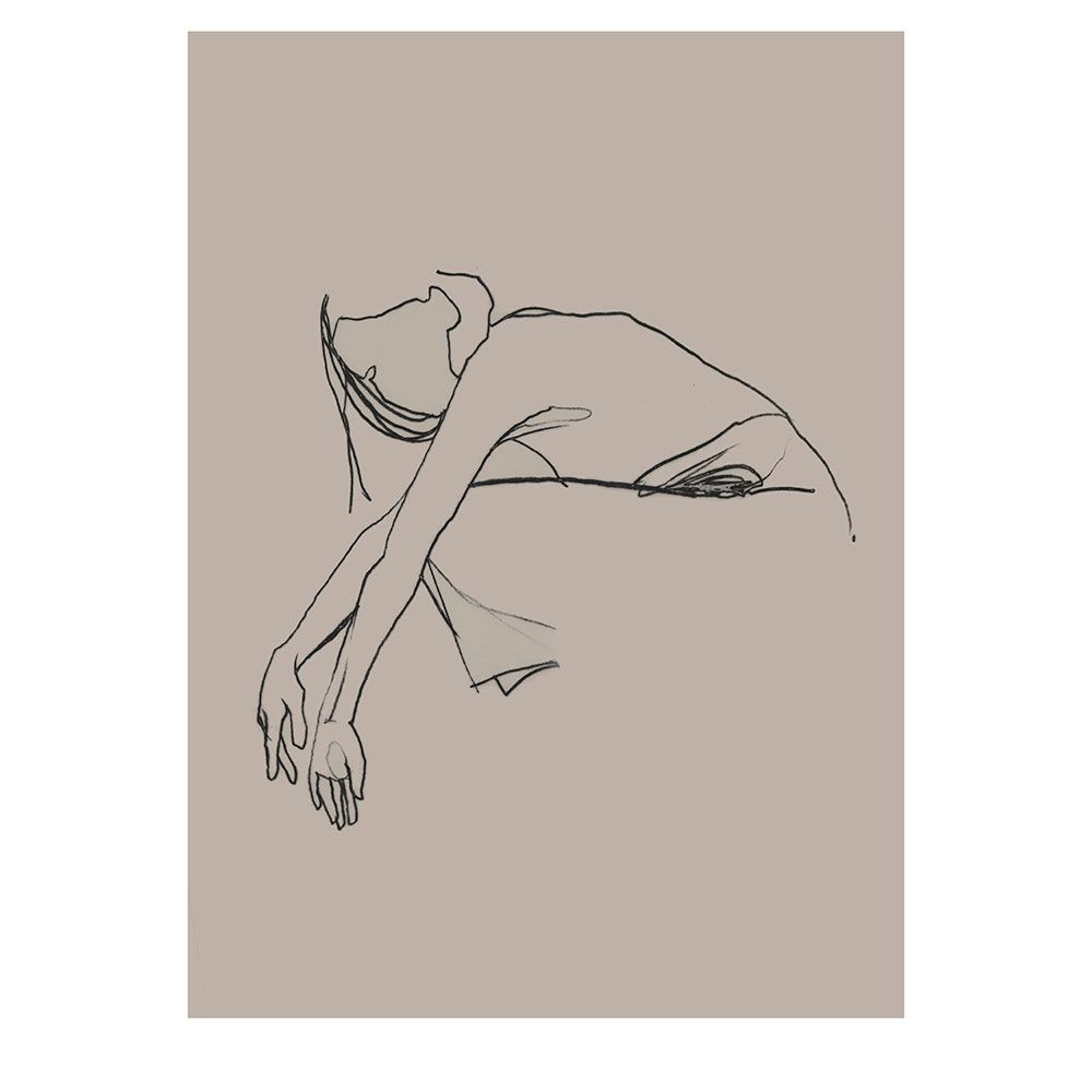 Anna Bülow, Anna Bülow poster  Flow 8 30x40 cm