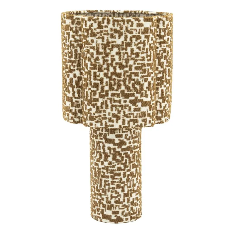 i lampa 25,5x25,5x49 cm brun