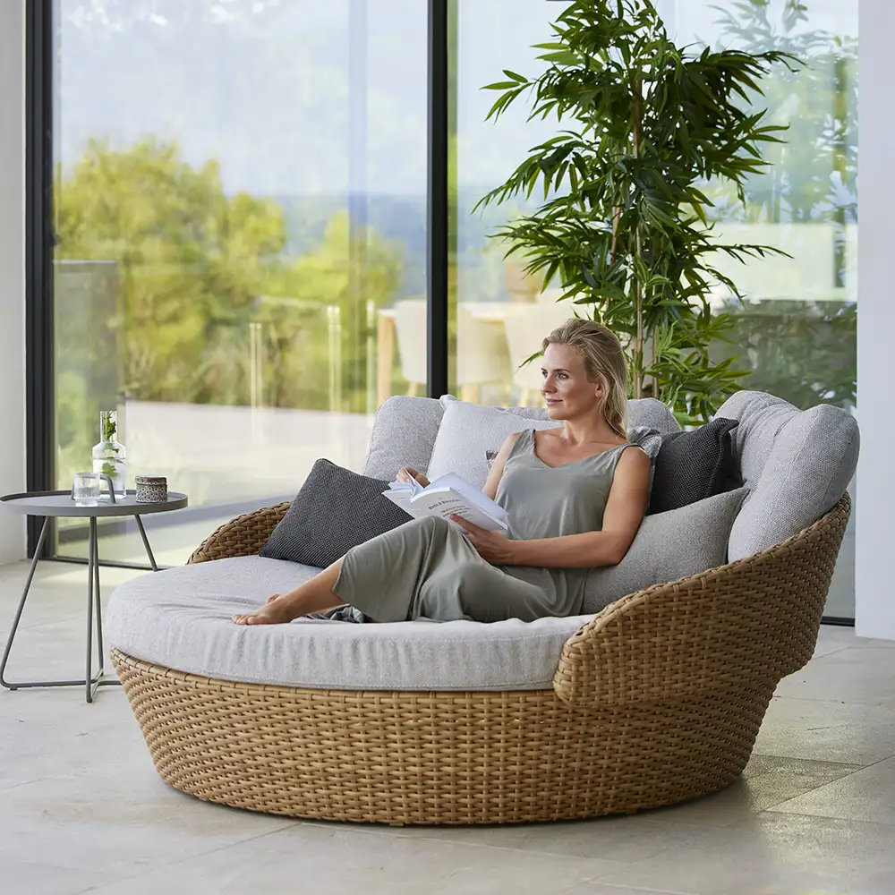 Alternativ bild 1 för Cane-Line, Ocean daybed Natural Flat Weave