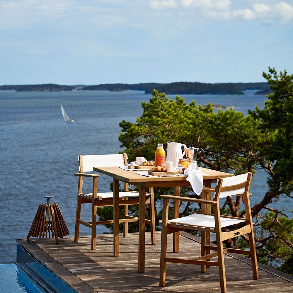 Djurö Matbord Teak 100 X 85 