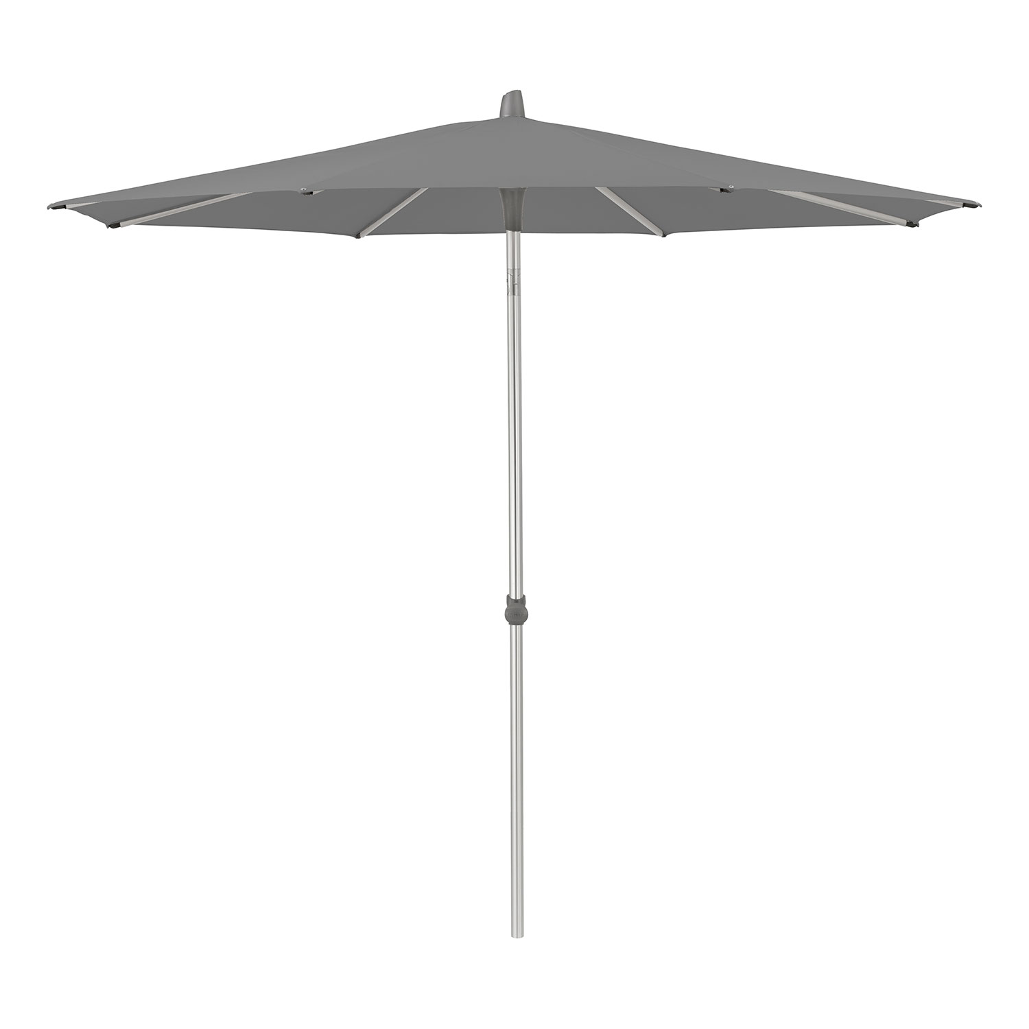 Glatz Alu-smart parasoll 250 cm kat.4 420 smoke