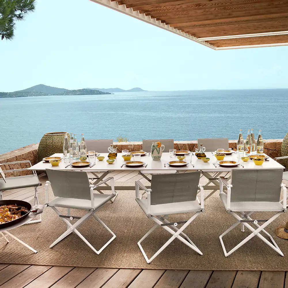 Seax karmstol Vit/Dove