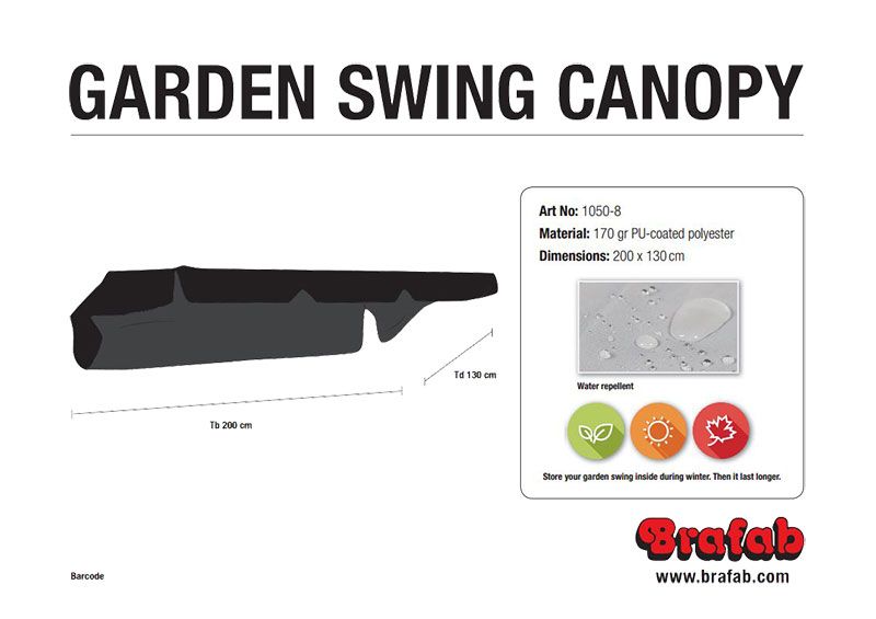 Olbia hammocktak svart 