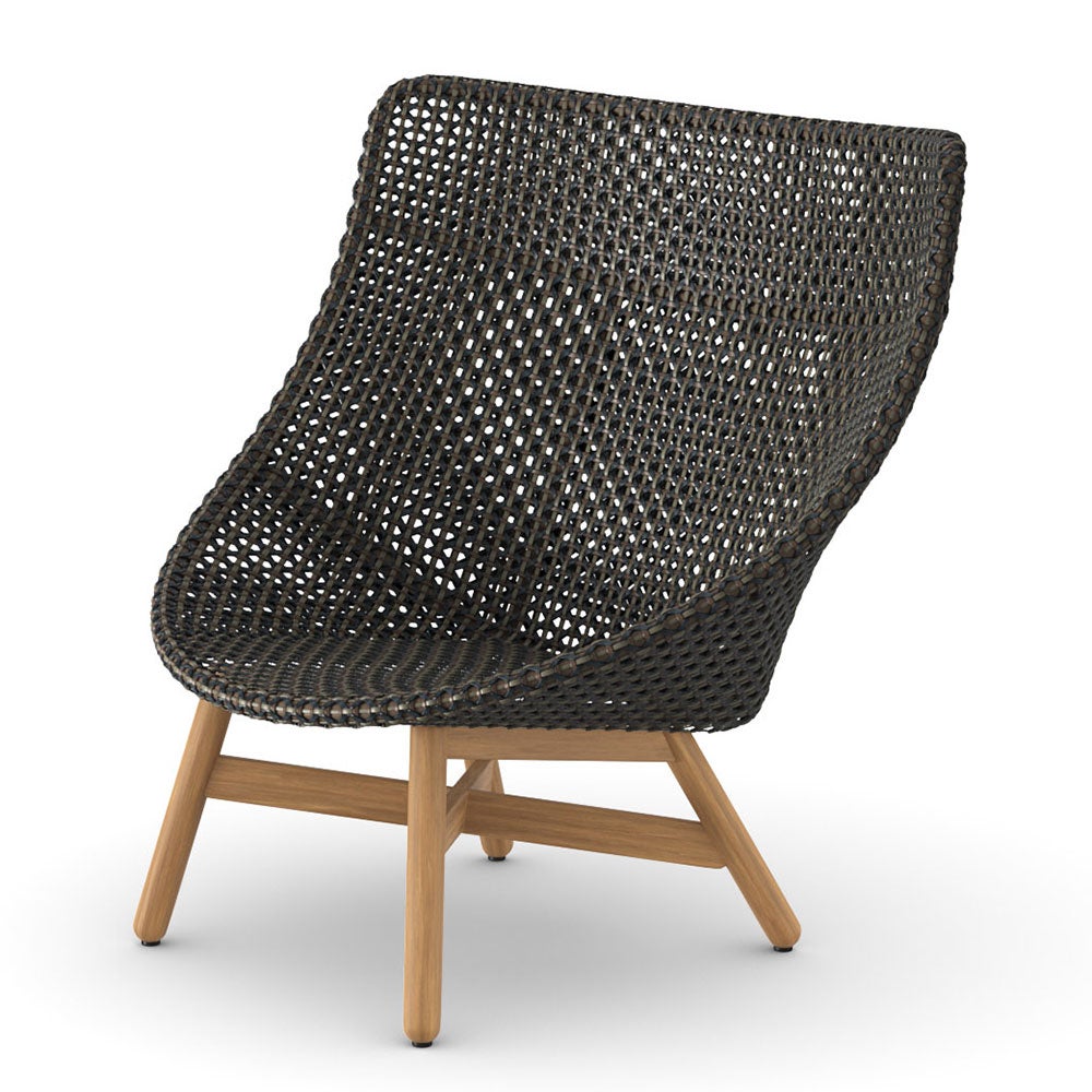 dedon, mbrace loungefåtölj hög arabica