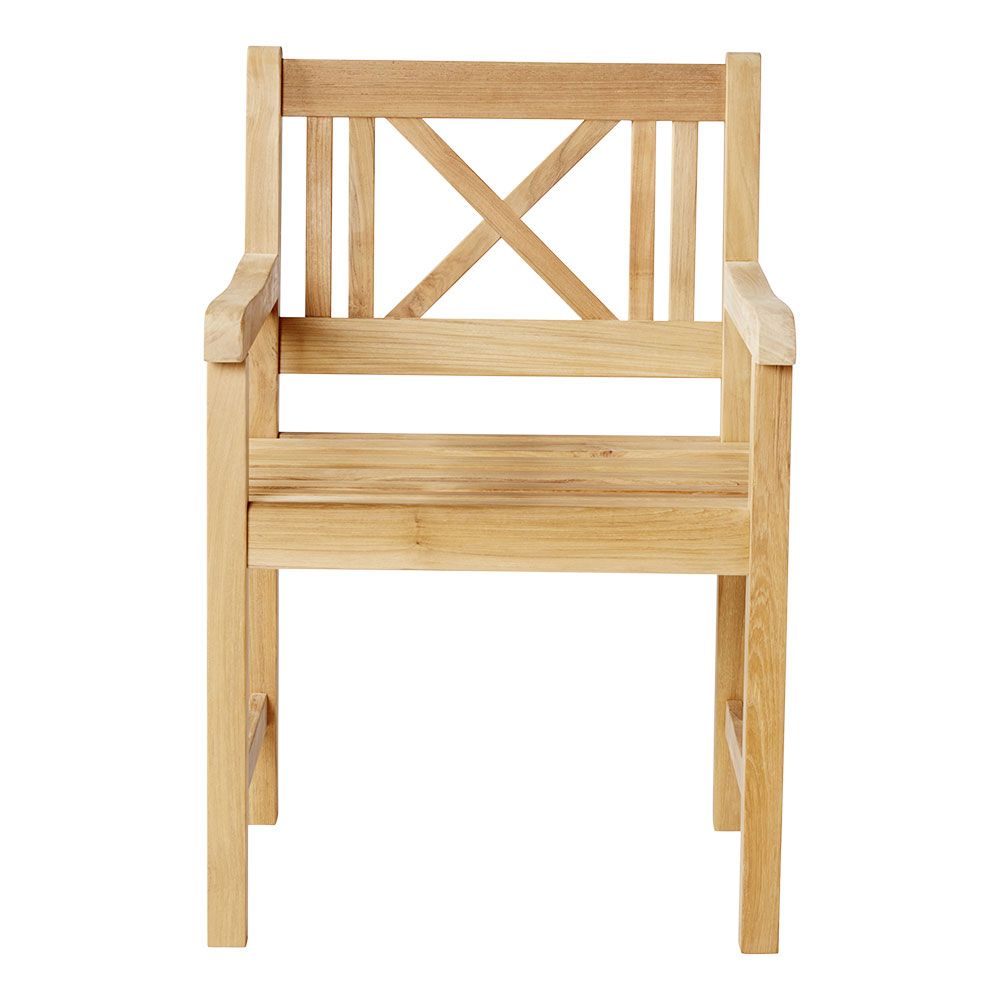 Produktfoto för Cinas, Rosenborg fåtölj teak mahogny