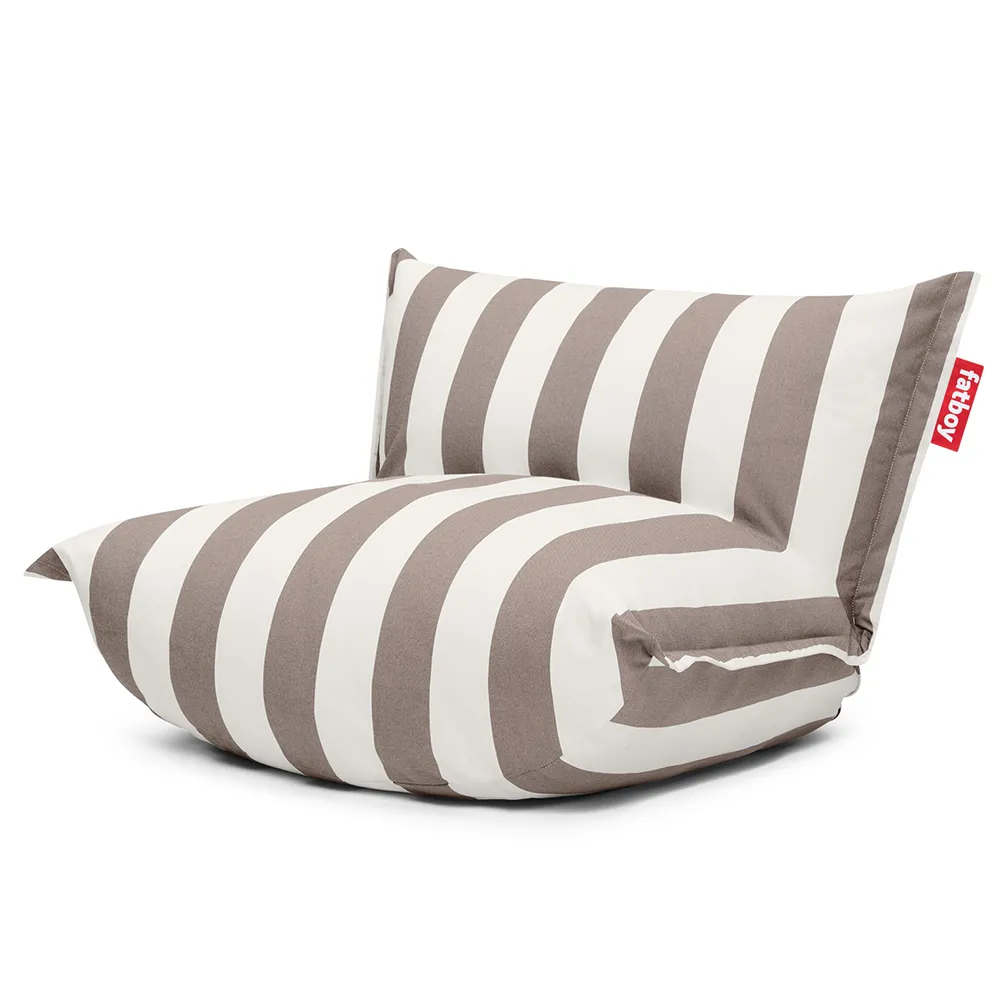 The BonBaron outdoor stripe cacao