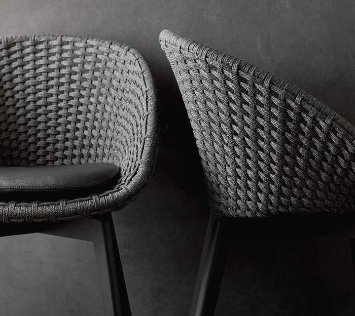 Peacock matstol Soft Rope Indoor