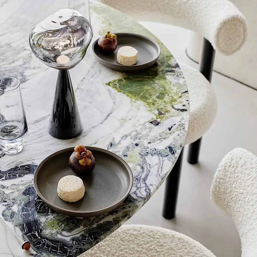 Melt Portabel lampa Black LED