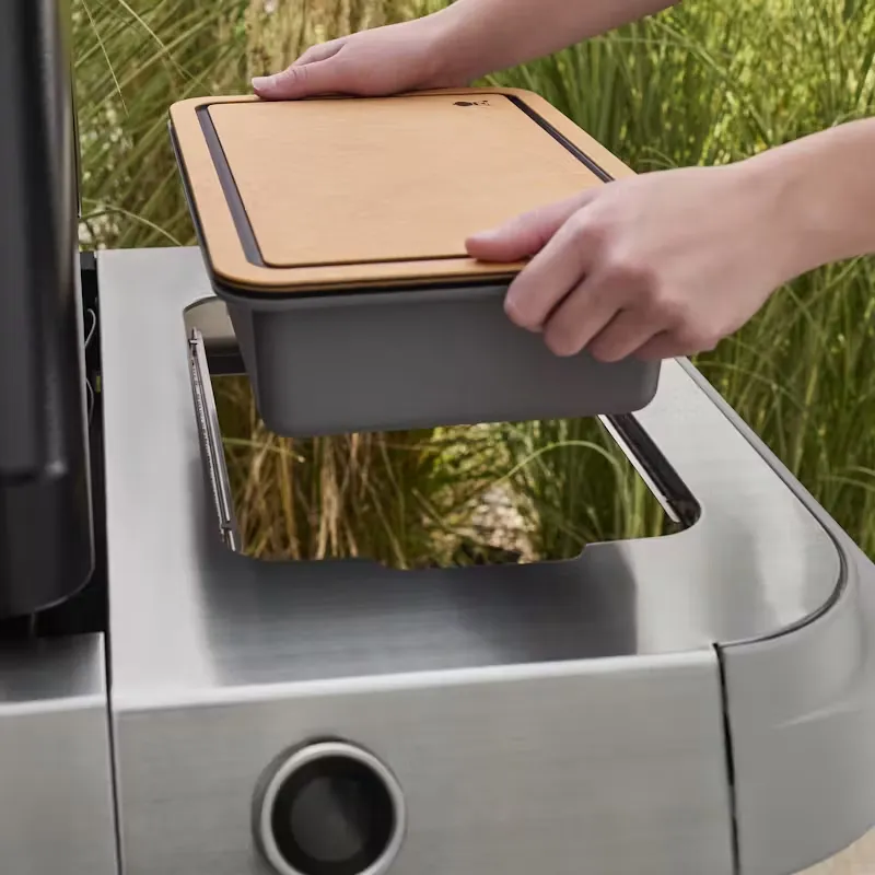 Weber Works Skärbräda & Uppsamlingslåda