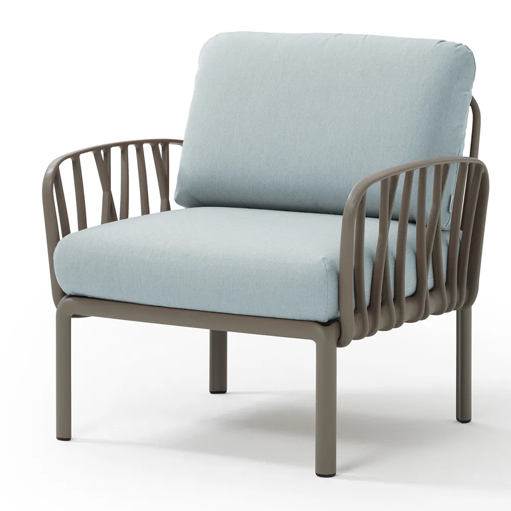 Nardi, Komodo fåtölj Tortora - Ghiaccio Sunbrella