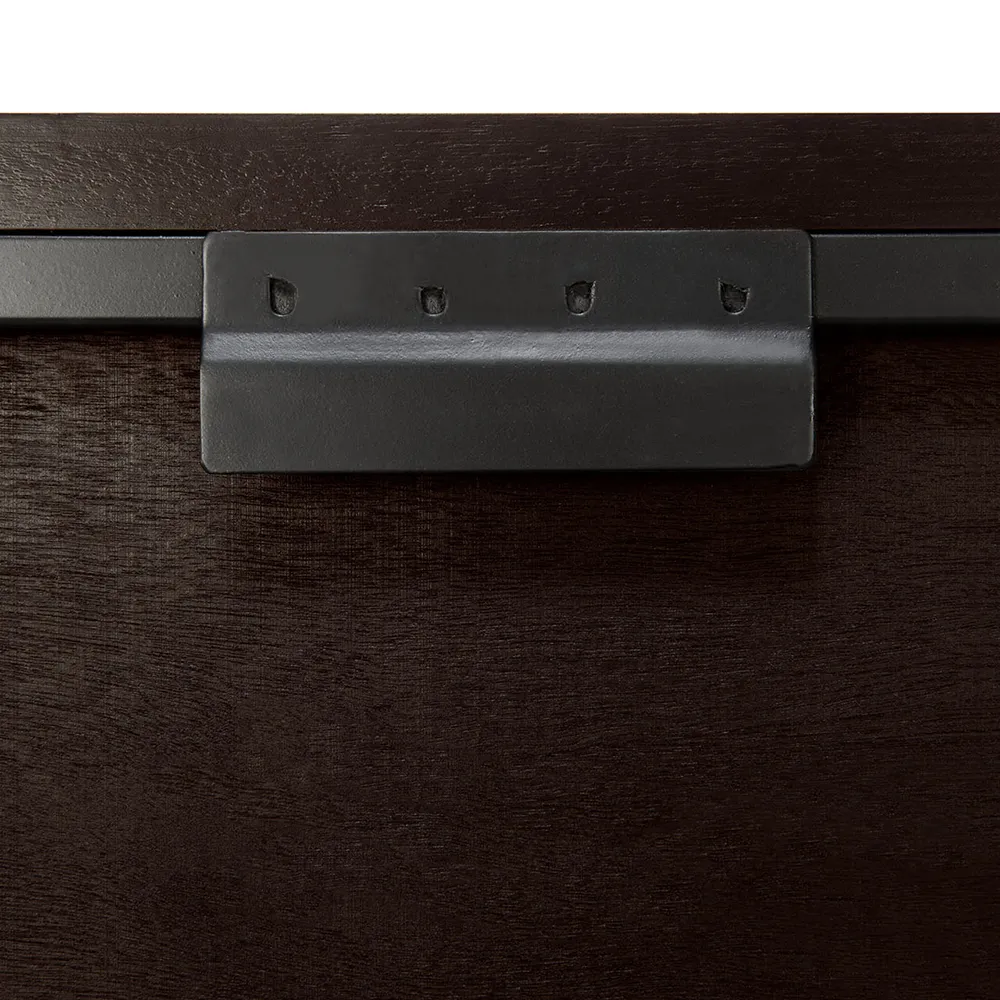 Bricks Väggdekor 100x100 cm Svart