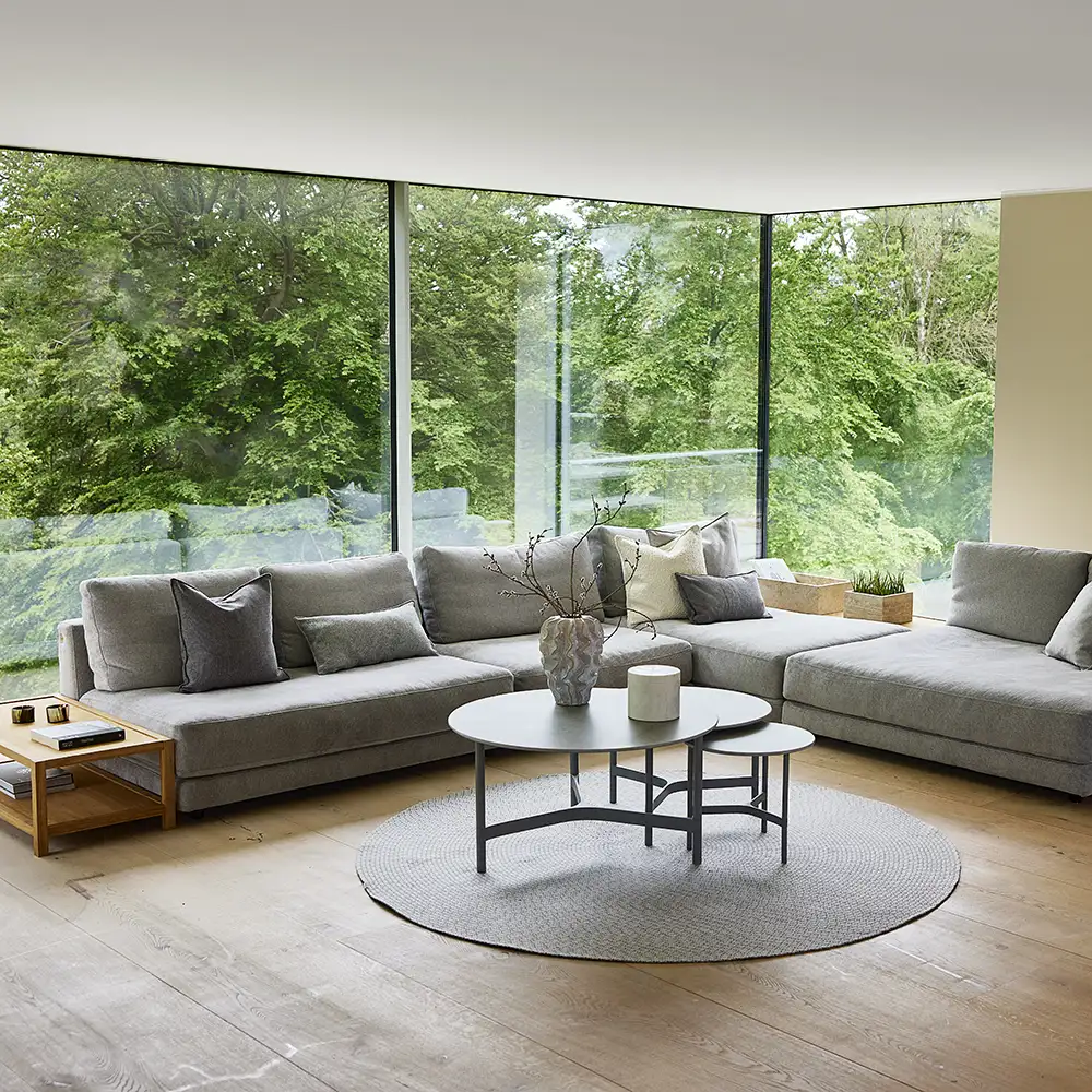 Scale 2-sits soffa modul Dark grey Ambience