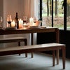 Bok Matbord 95x220 cm Teak