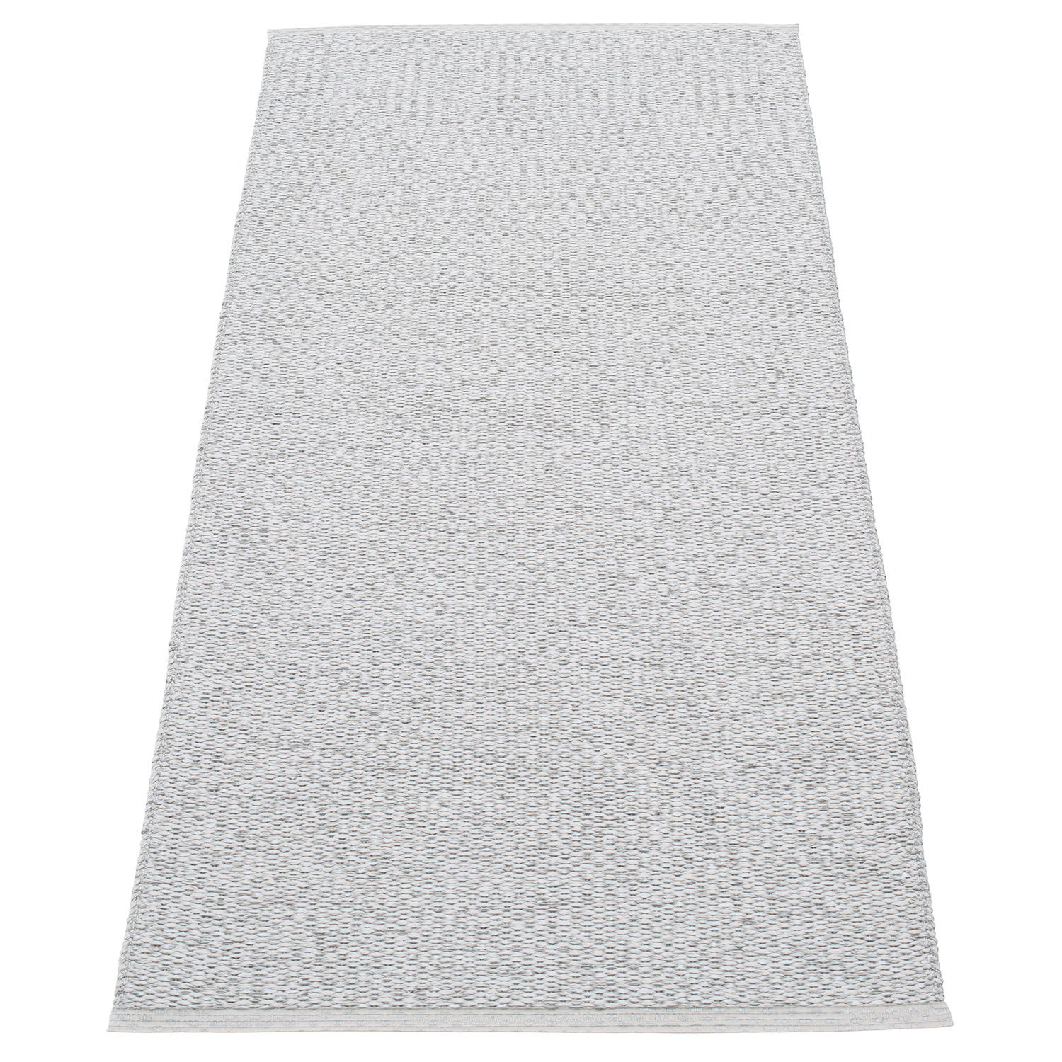 pappelina, svea matta 70x160 cm grey metallic / light grey