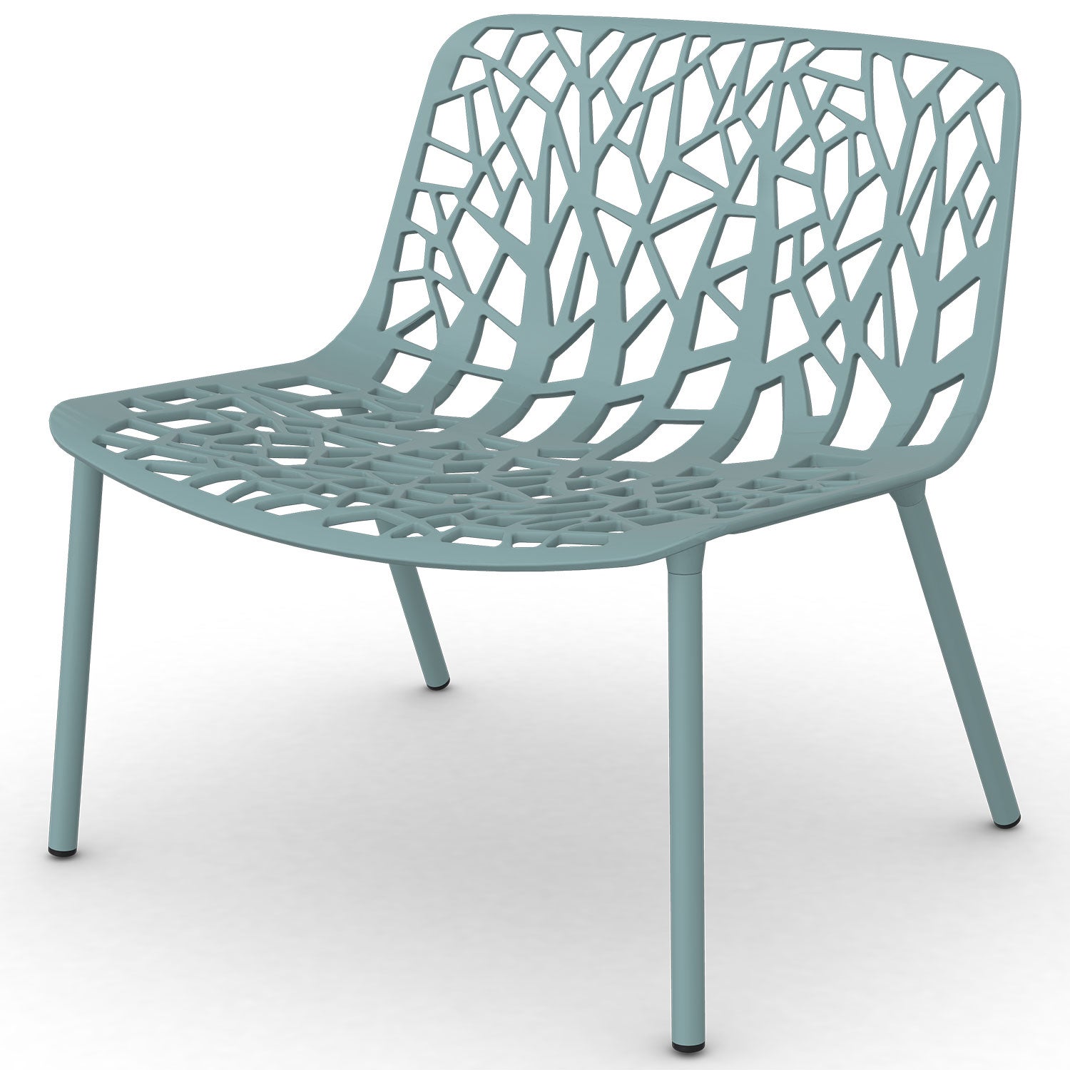 fast, forest loungefåtölj light blue