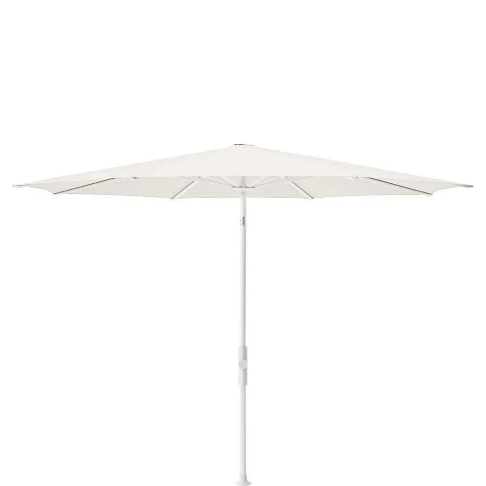 Glatz, Twist 330 cm parasoll matt white Kat.4 404 White