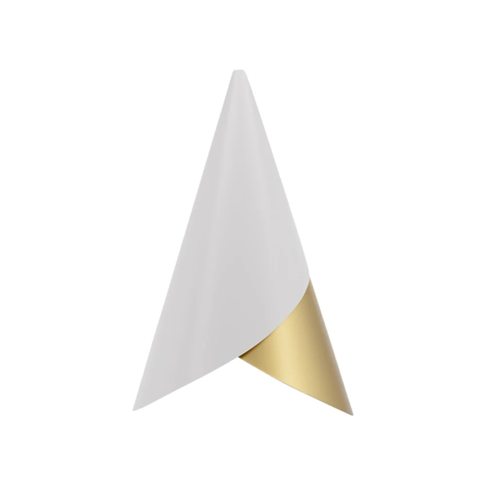Umage, Cornet Lampskärm Nuance Mist/Brass