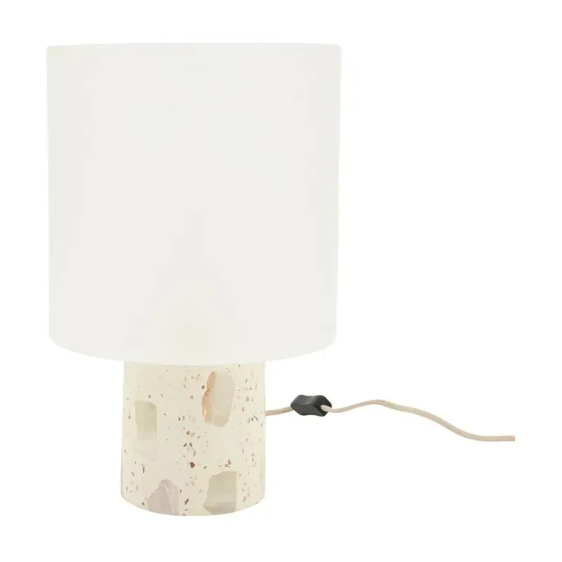 Usva small 25x25x39 cm Alabaster & Glas Vit
